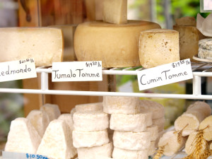 Artisan cheeses