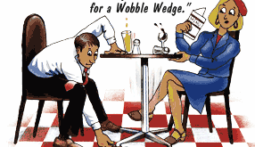 Wobble Wedge cartoon