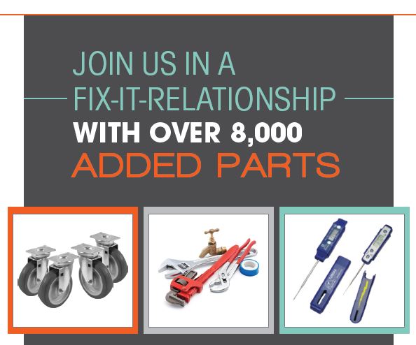 Join Us in a Fix-It-Relationship with Over 8,000 Added Parts