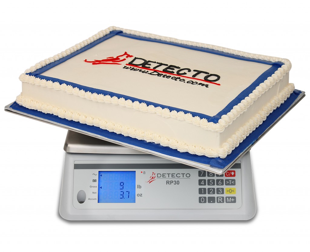  Detecto - RP30S - Square Rotating Ingredient Scale 
