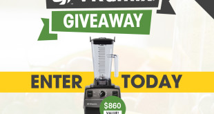 Enter to win a free vitamix!