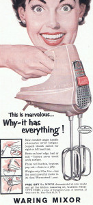 Waring ad from the 1950's