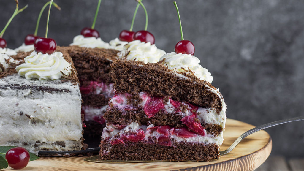 Vintage cakes - Black Forest Cake 