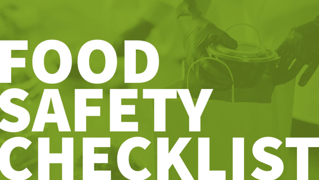 Green Food Safety Checklist image